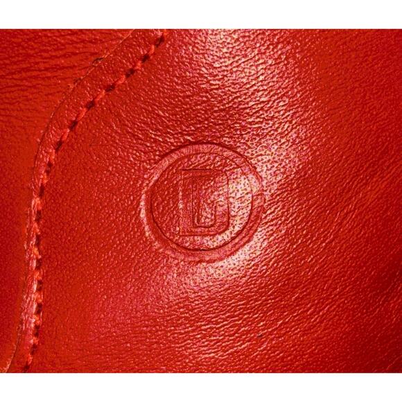 Dingo Red Lady’s Night Women’s Boots Red 9 Leather Fringe Cut Out MINT CONDITION - Picture 11 of 13